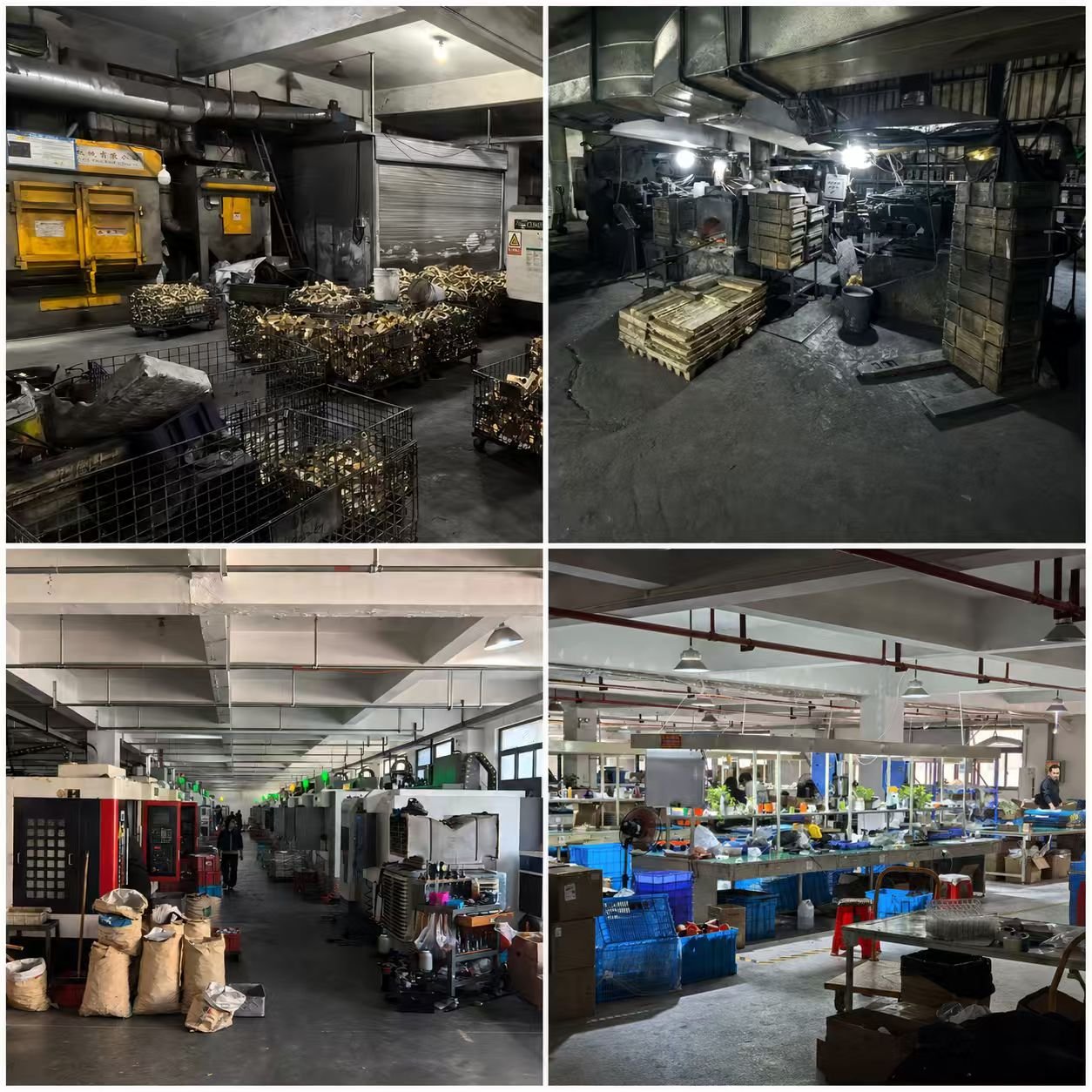 NINGJUN full production line — from sand casting to CNC machining and final assembly all in-house